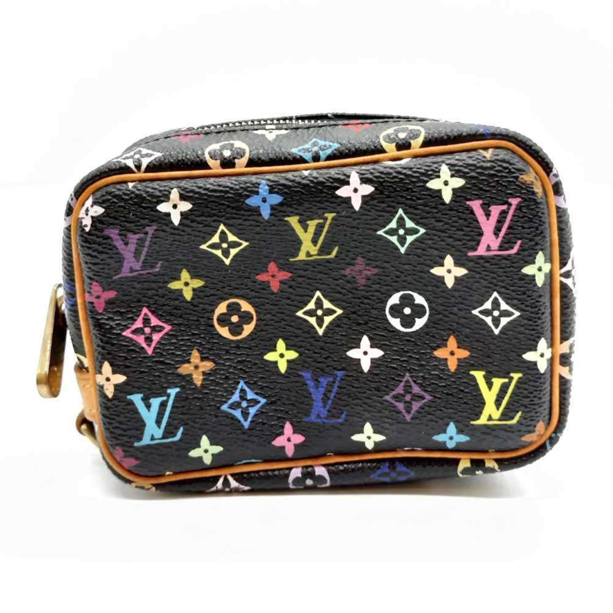Louis Vuitton Black Monogram Multicolore Pouch