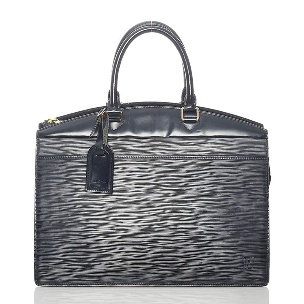 Louis Vuitton Epi Riviera Handbag M48182 Noir Leather Ladies LOUIS VUITTON