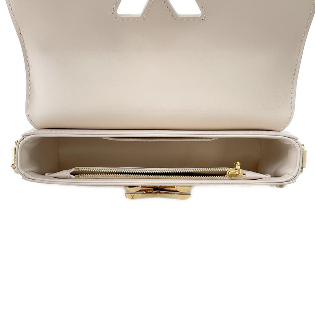 Louis Vuitton White Exotic Leather Handbag