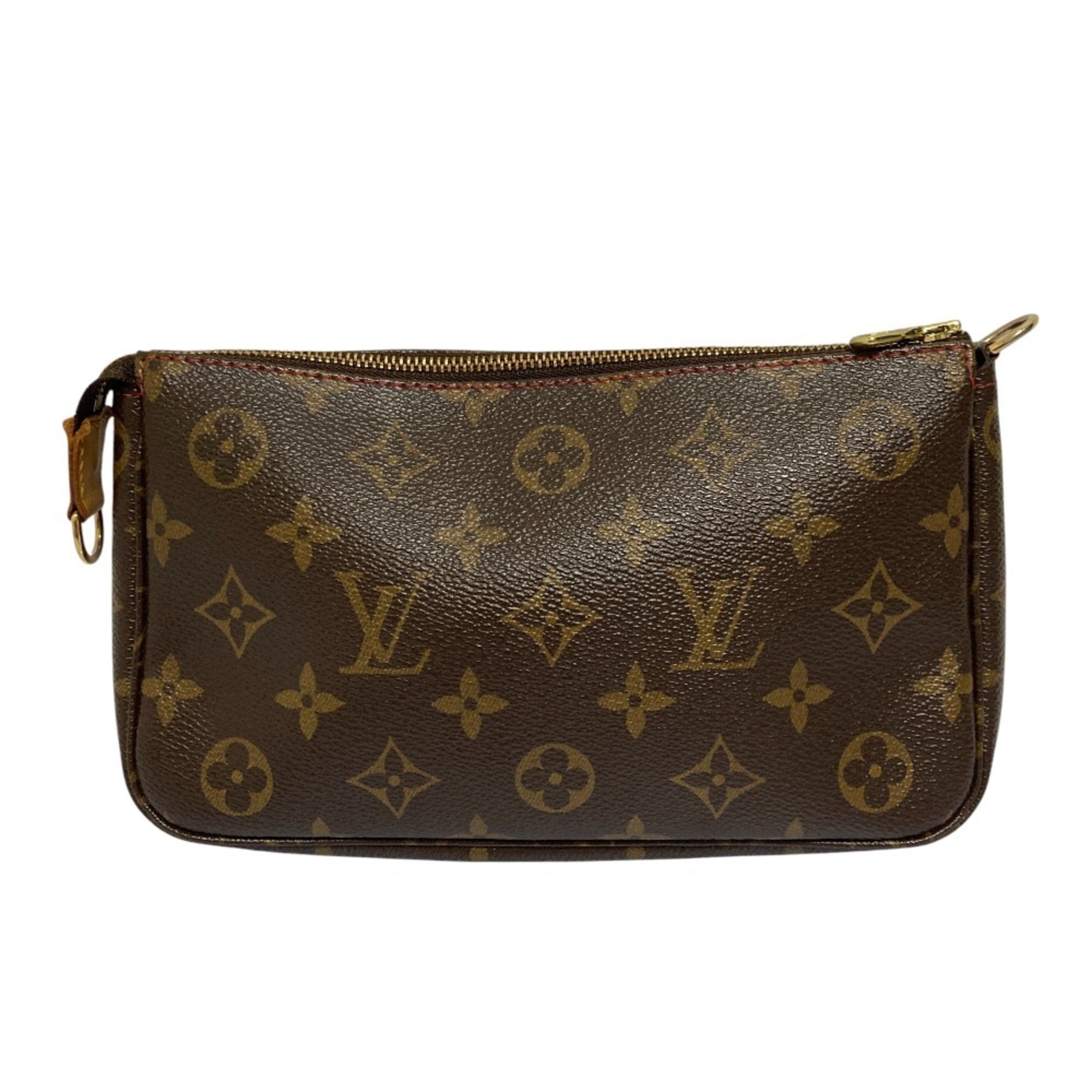 Louis Vuitton Brown Monogram Cherry Monogram Pochette Pouch