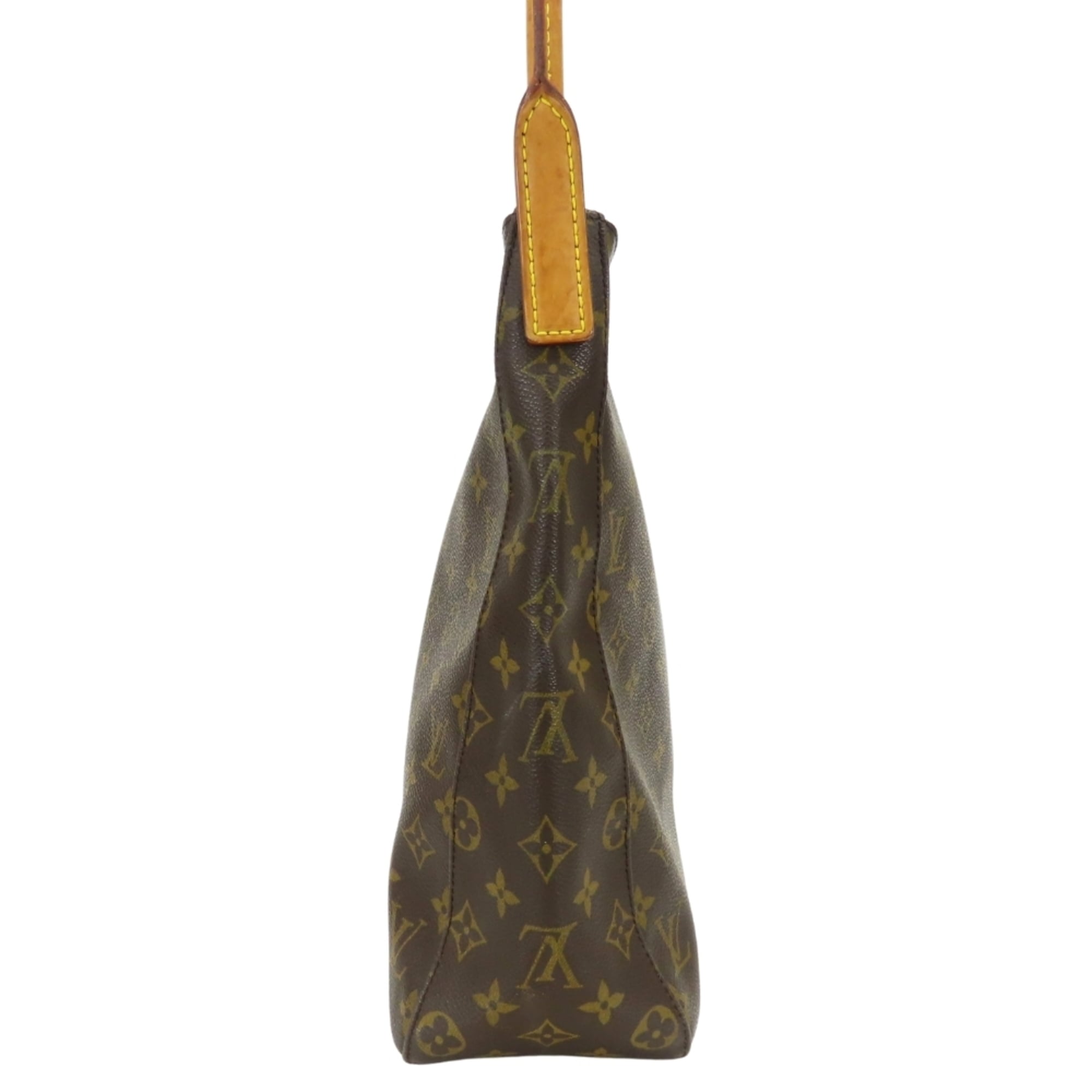 Louis Vuitton Brown Monogram Monogram Leather Shoulder Bag