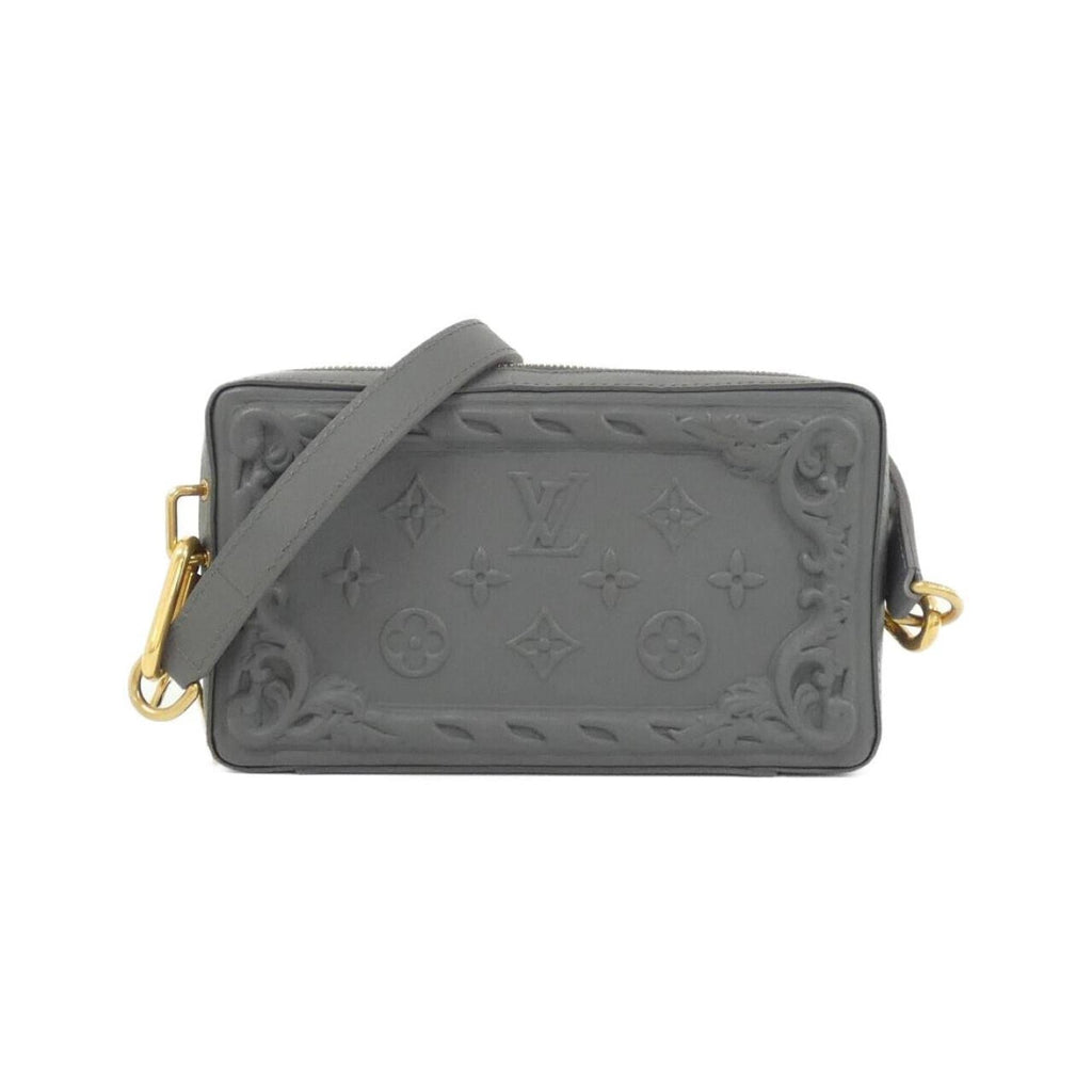 Louis Vuitton Gold Leather Shoulder Bag