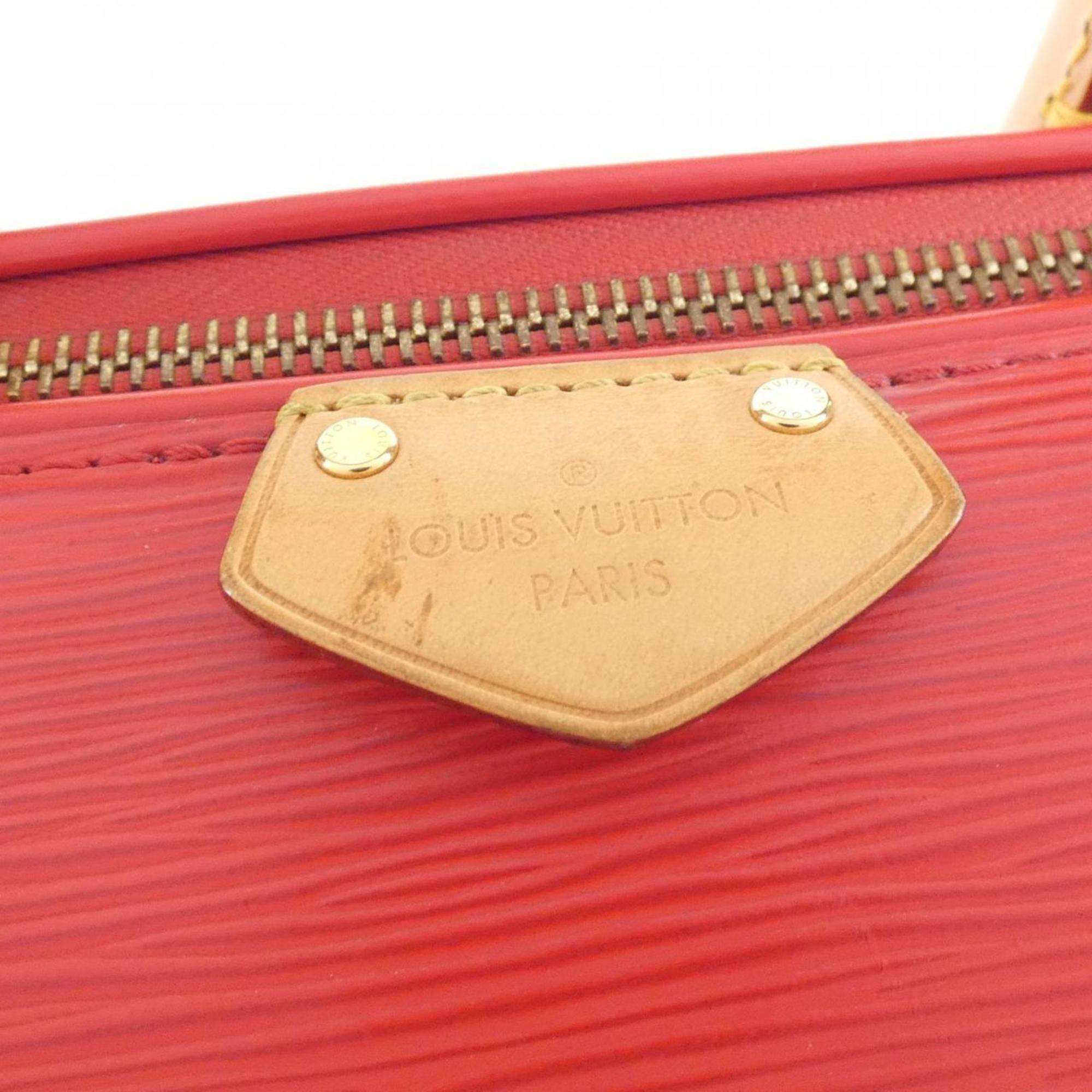 Louis Vuitton Epi Coquelicots Leather Boston Bag
