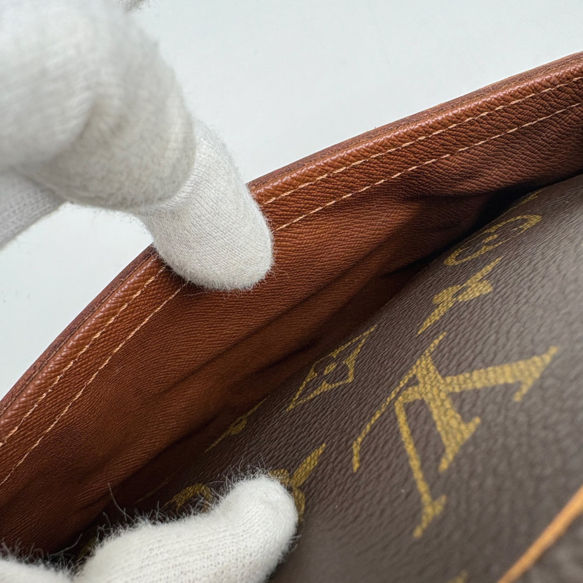 Louis Vuitton Brown Monogram Shoulder Bag
