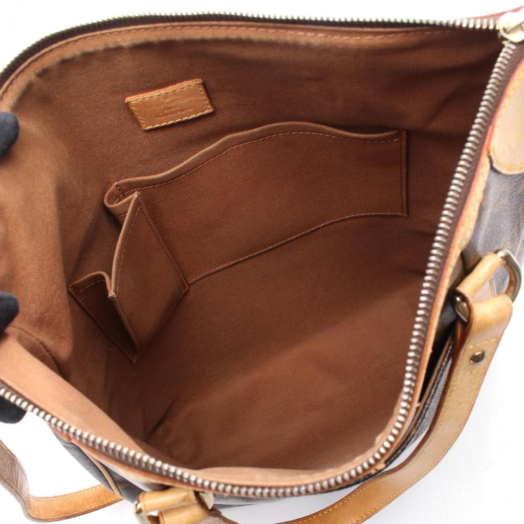 Louis Vuitton Brown Monogram Coated Canvas Handbag