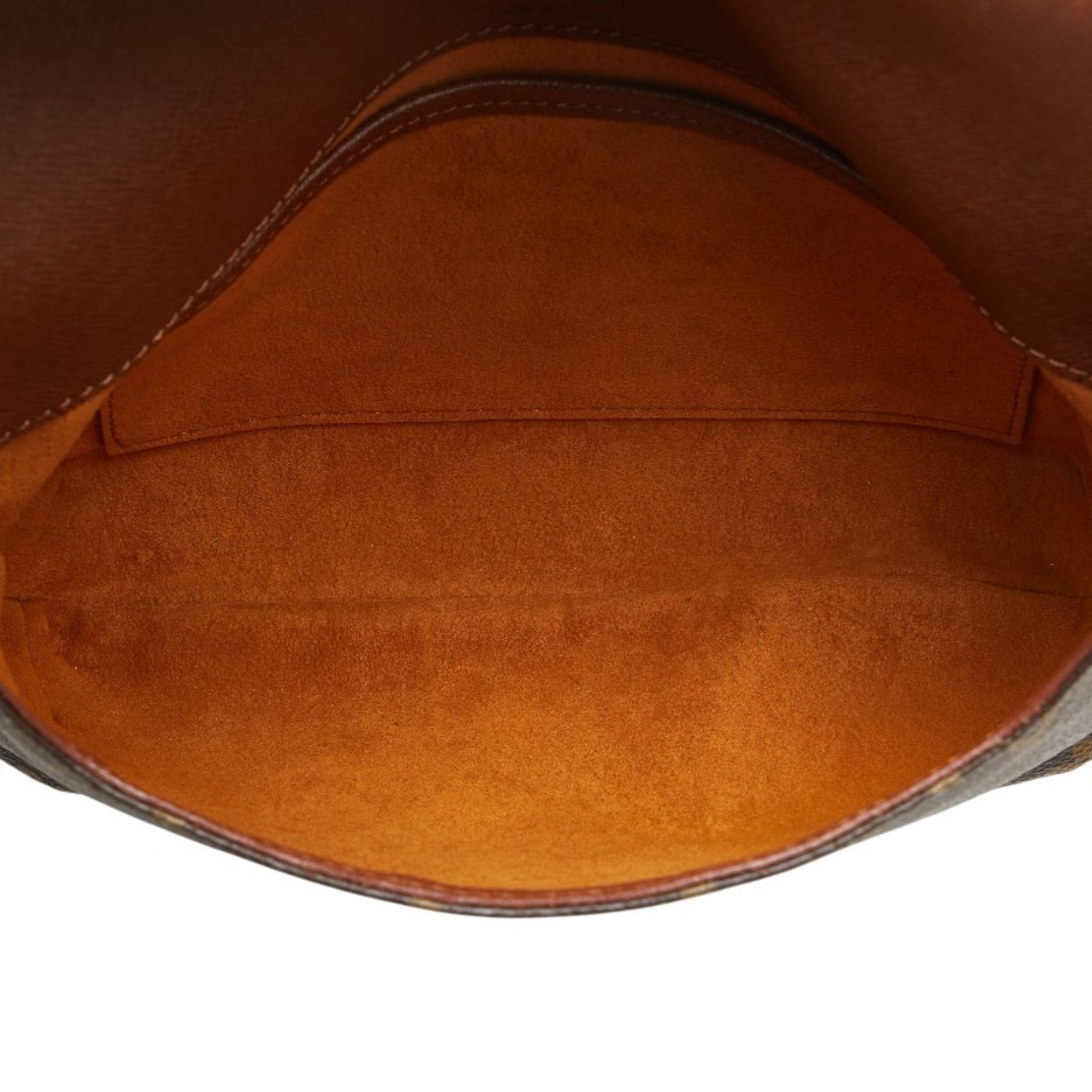 Louis Vuitton Monogram Brown Pvc Leather Handbag Shoulder Bag