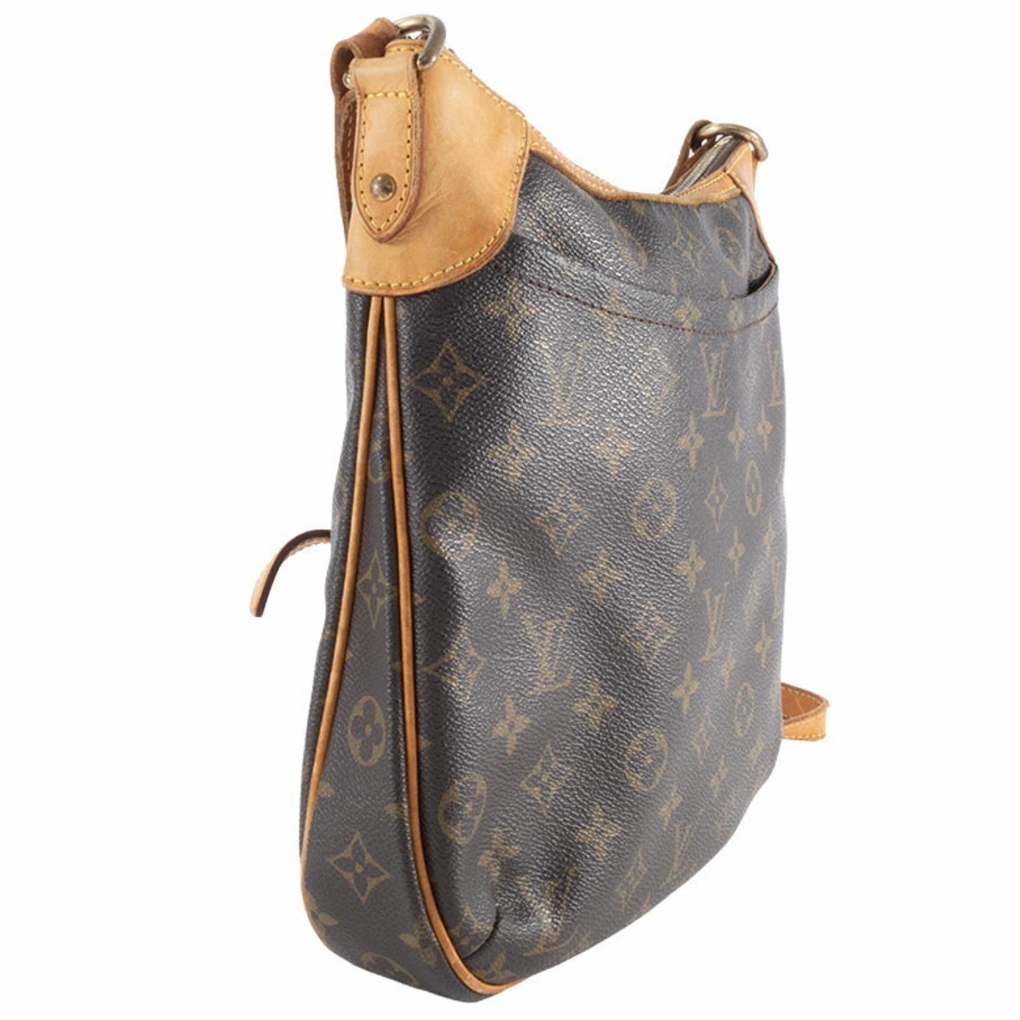 Louis Vuitton Brown Monogram Canvas Shoulder Bag