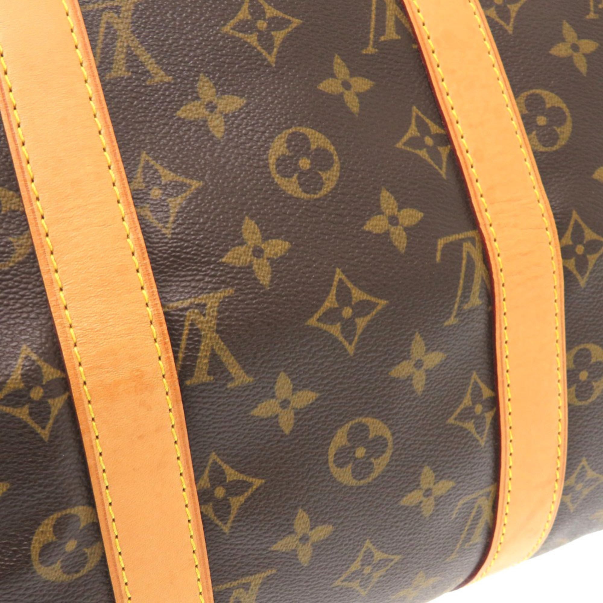 Louis Vuitton Brown Monogram Monogram Boston Bag