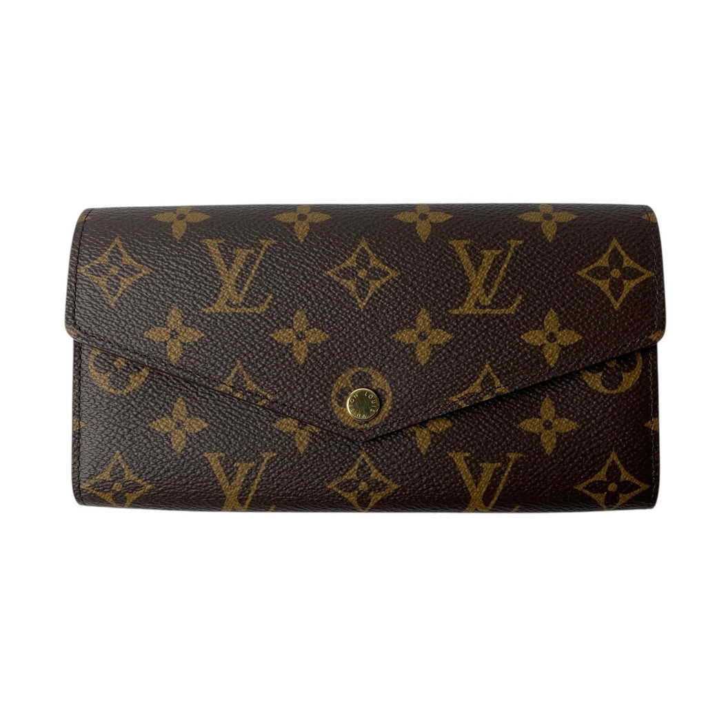 Louis Vuitton Monogram Brown Pvc Long Wallet