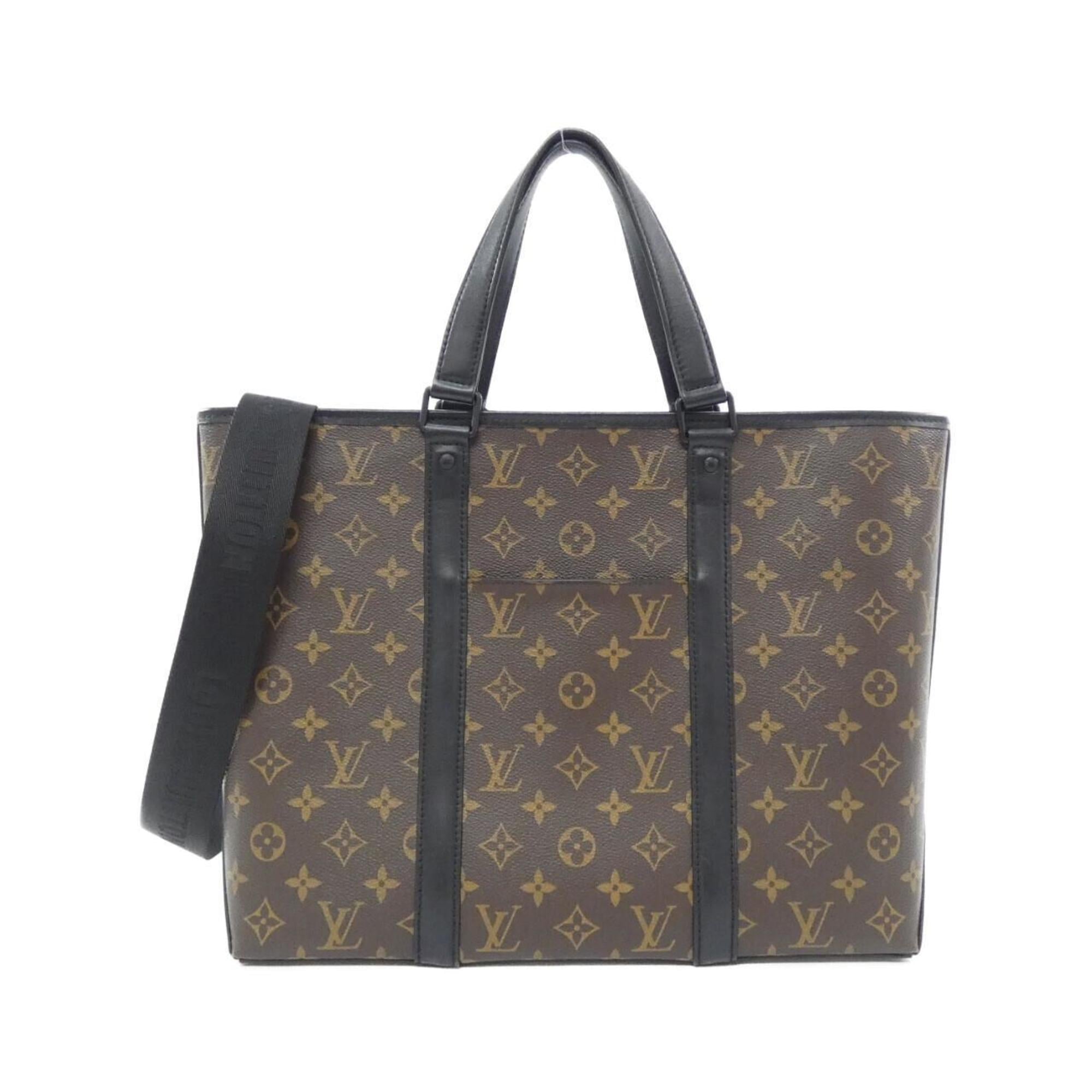 Louis Vuitton Marron Coated Canvas Handbag Pouch