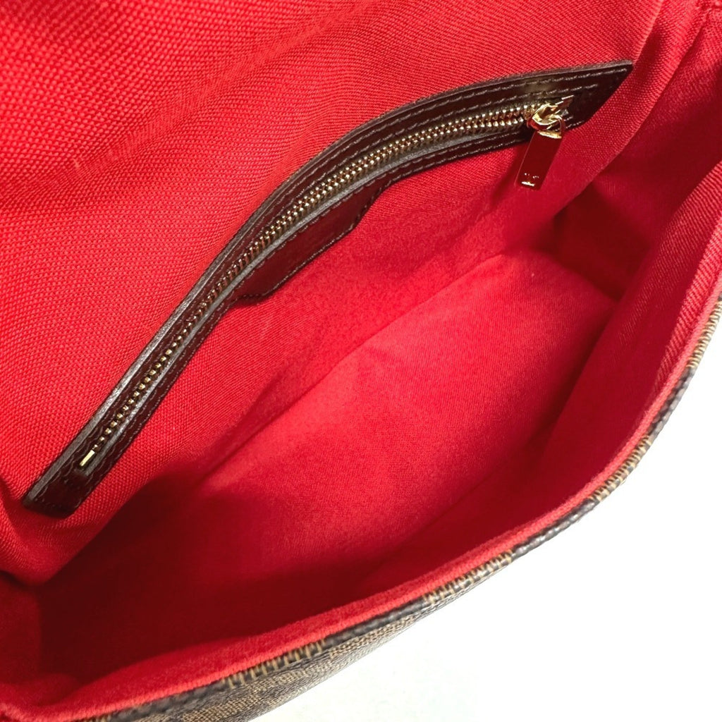 Louis Vuitton Damier Brown Ebene Damier Canvas Shoulder Bag Tote Bag