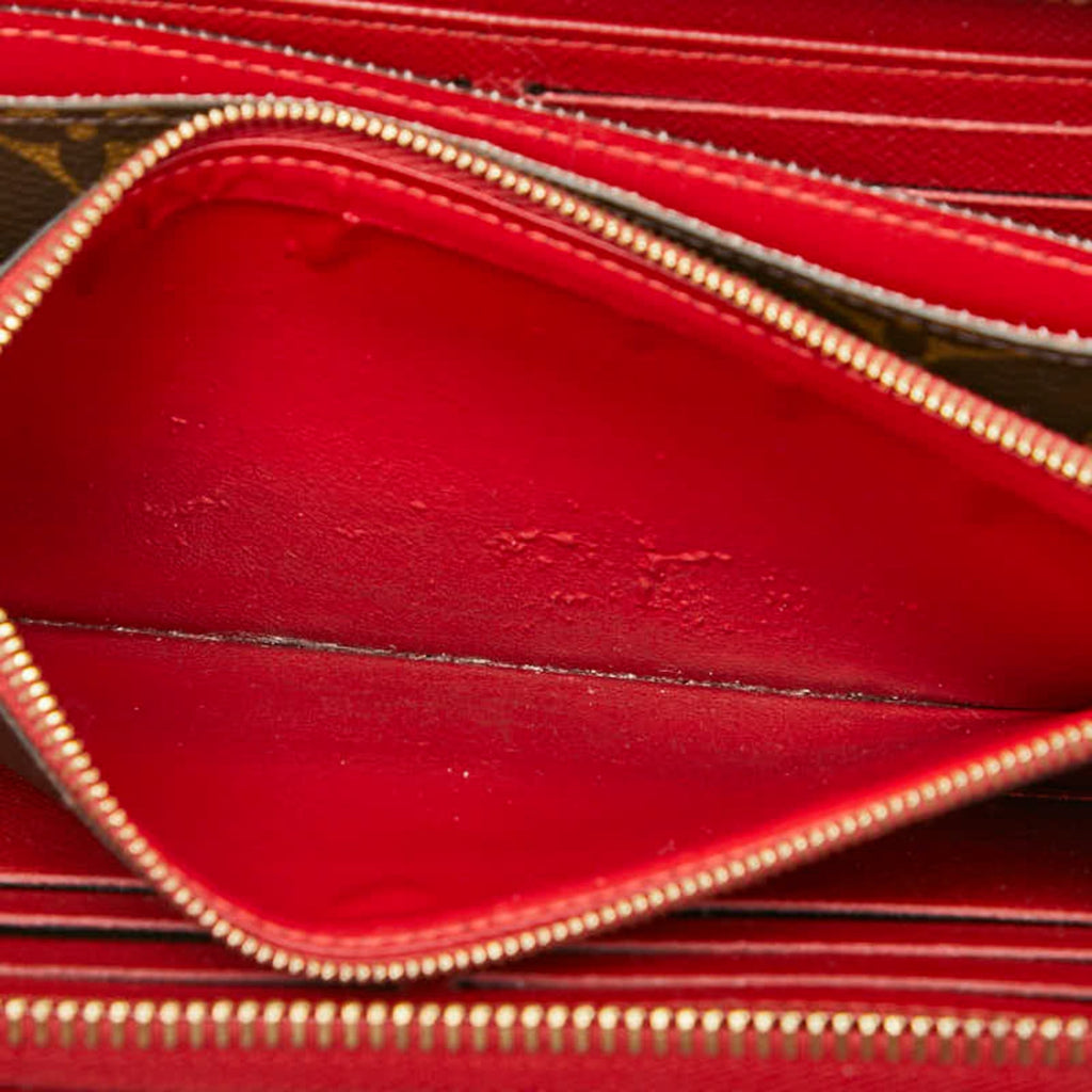 Louis Vuitton Monogram Brown Cerise Monogram Monogram Long Wallet