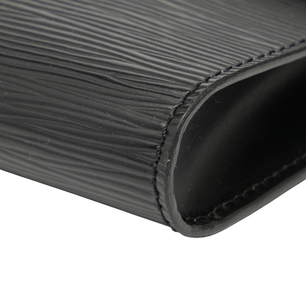 Louis Vuitton Black Noir Leather Shoulder Bag