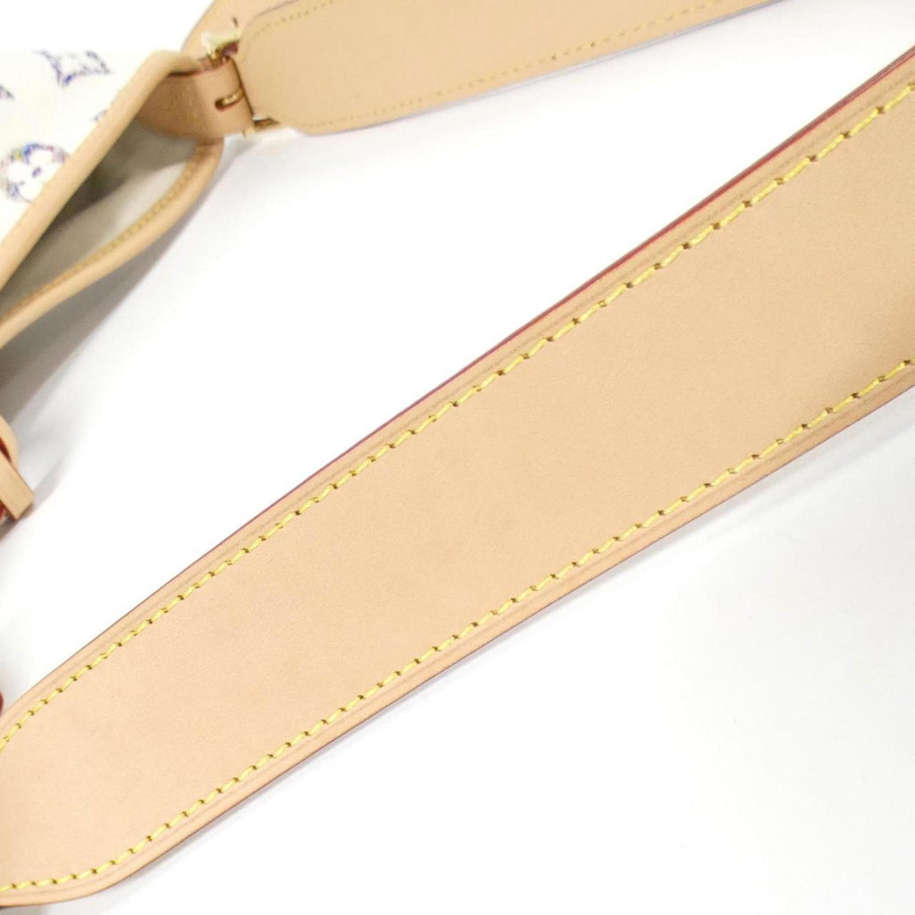 Louis Vuitton Multi-Color White Jacquard Canvas Shoulder Bag