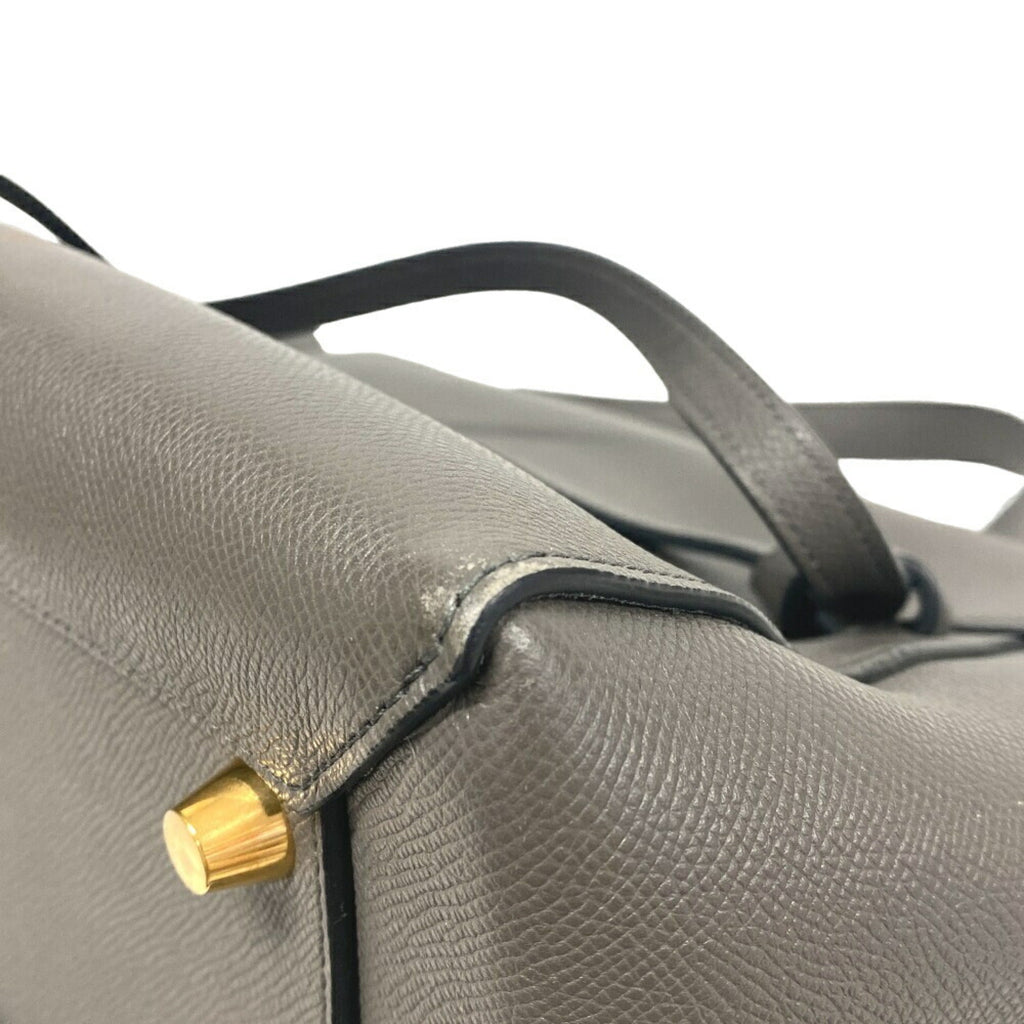 Celine Gray Leather Handbag