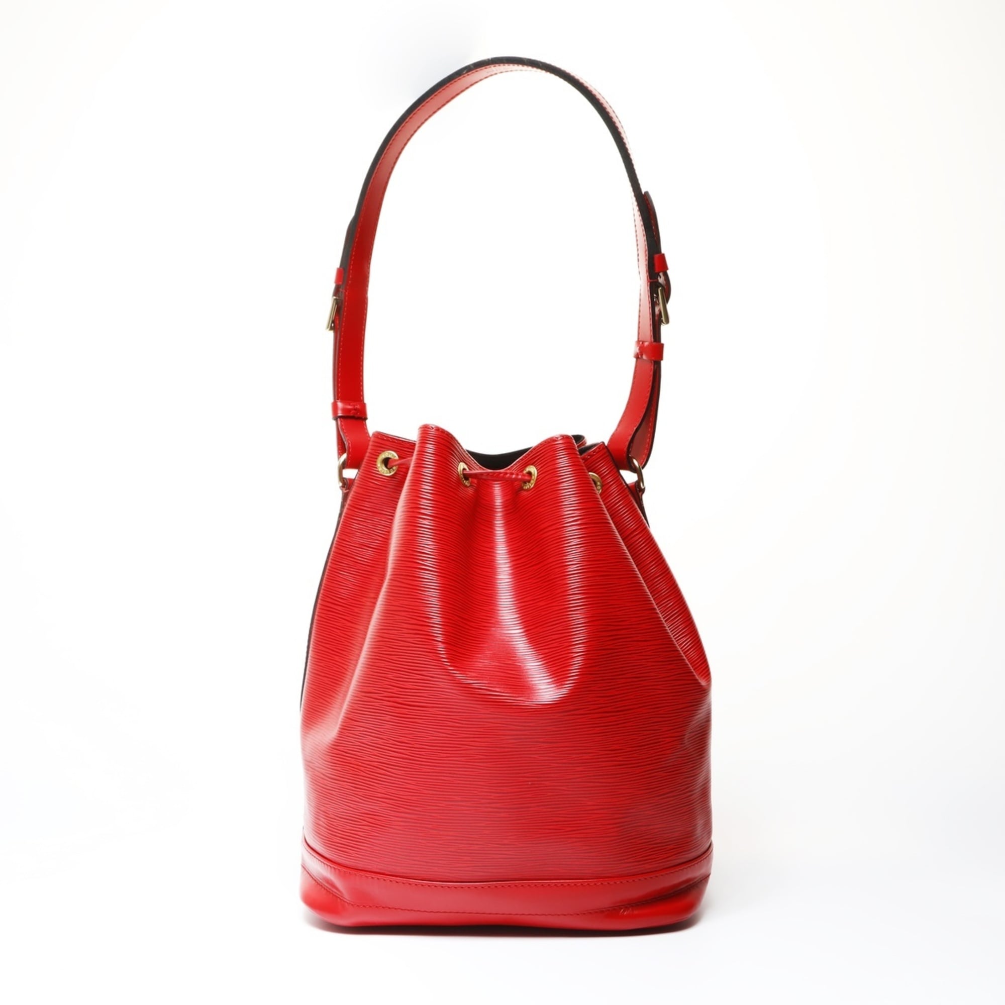 Louis Vuitton Red Color Epi Leather Shoulder Bag