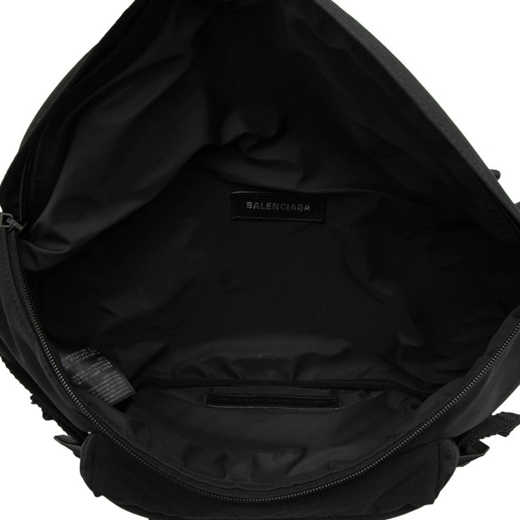 Balenciaga Black Polyester Polyamide Basket Sling