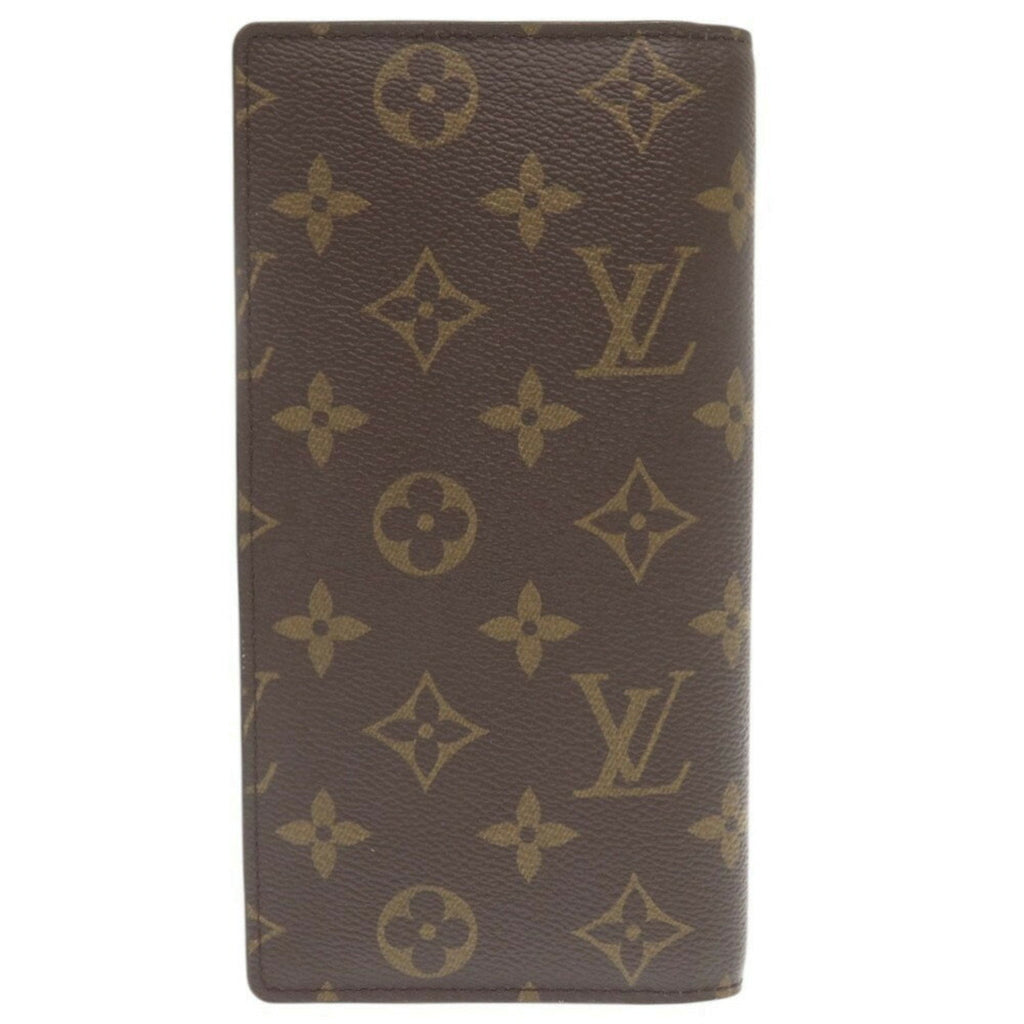 Louis Vuitton Brown Monogram Long Wallet