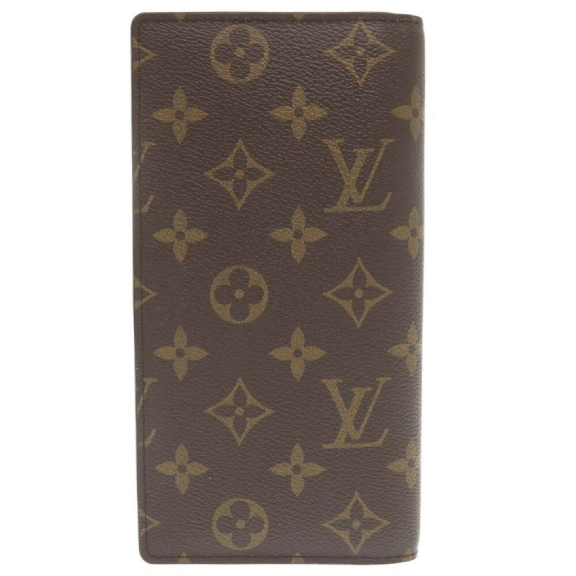Louis Vuitton Brown Monogram Long Wallet