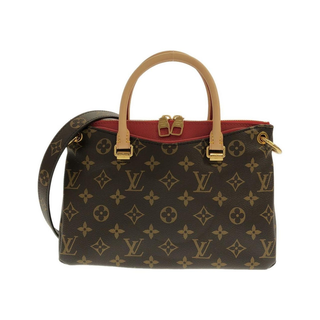 Louis Vuitton Brown Cerise Marron Coated Canvas Handbag