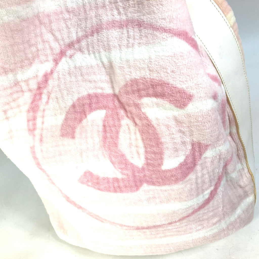 Chanel Pink Cotton Shoulder Bag