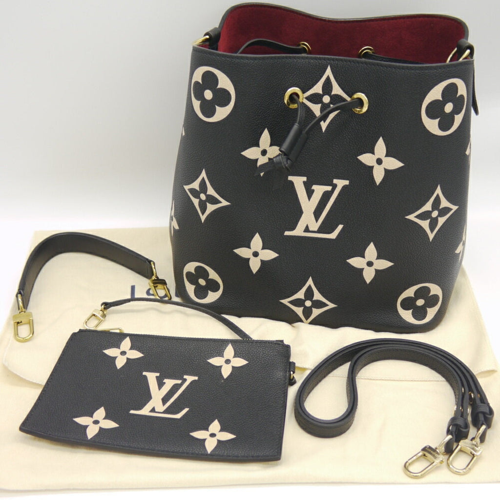 Louis Vuitton Monogram Empreinte Black Monogram Empreinte Shoulder Bag Tote Bag