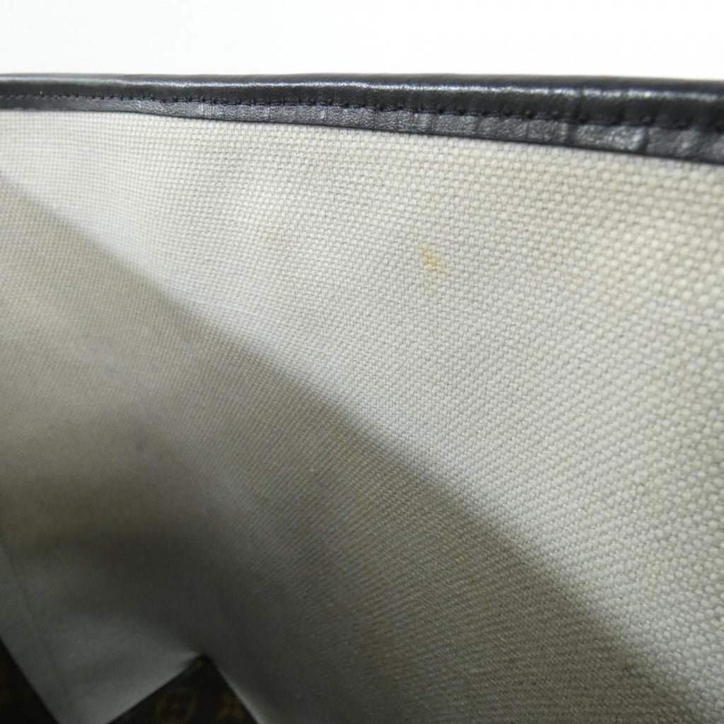 Louis Vuitton Marron Coated Canvas Handbag Pouch