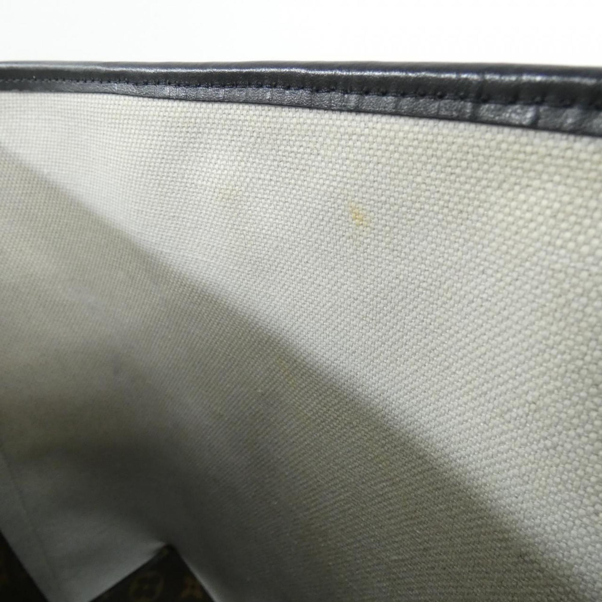 Louis Vuitton Marron Coated Canvas Handbag Pouch