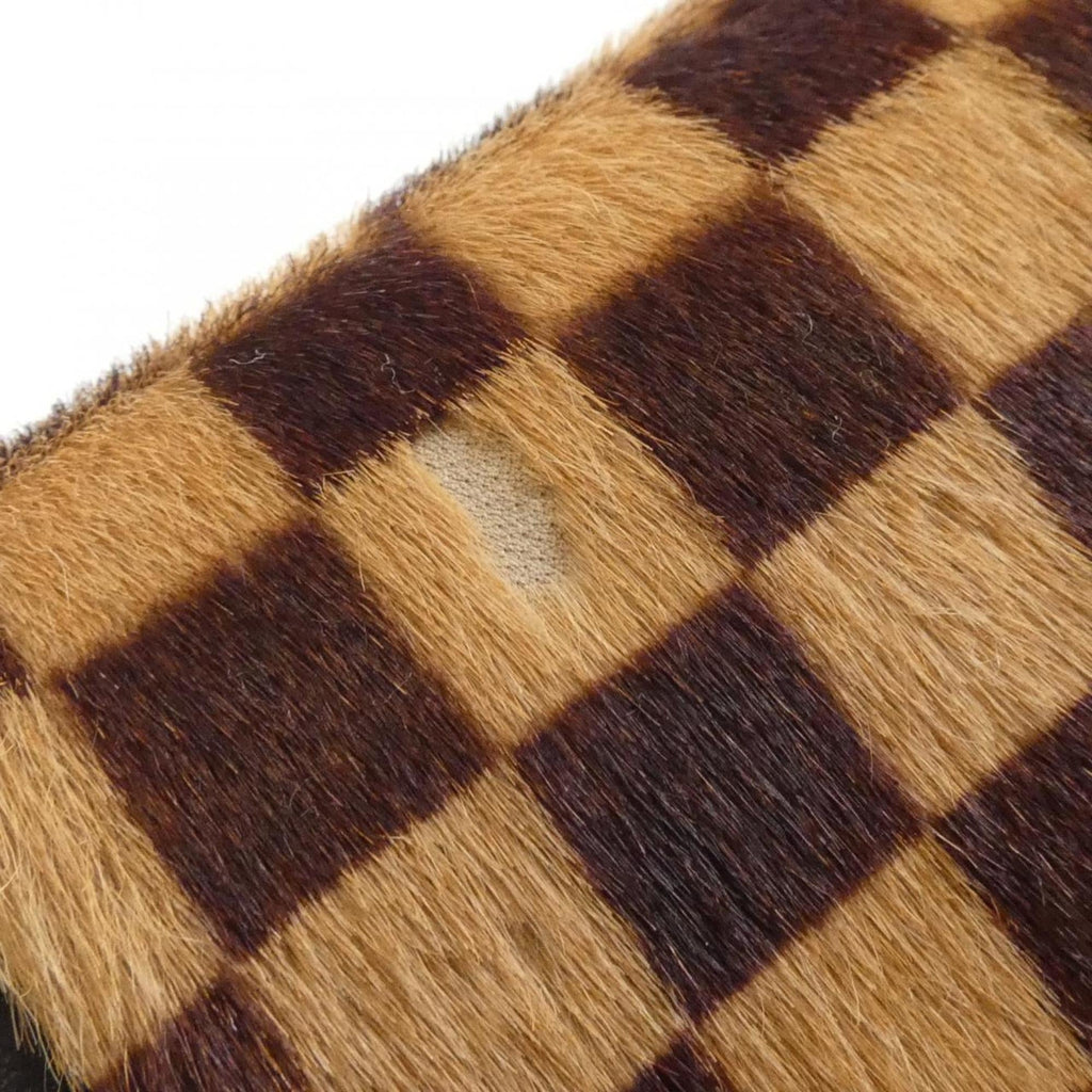 Louis Vuitton Brown Leather Shoulder Bag