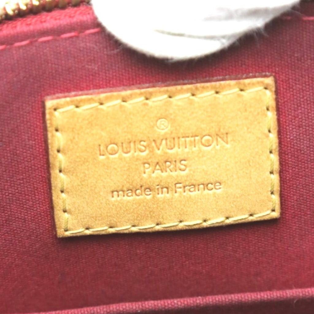 Louis Vuitton Monogram Vernis Red Color Monogram Vernis Handbag