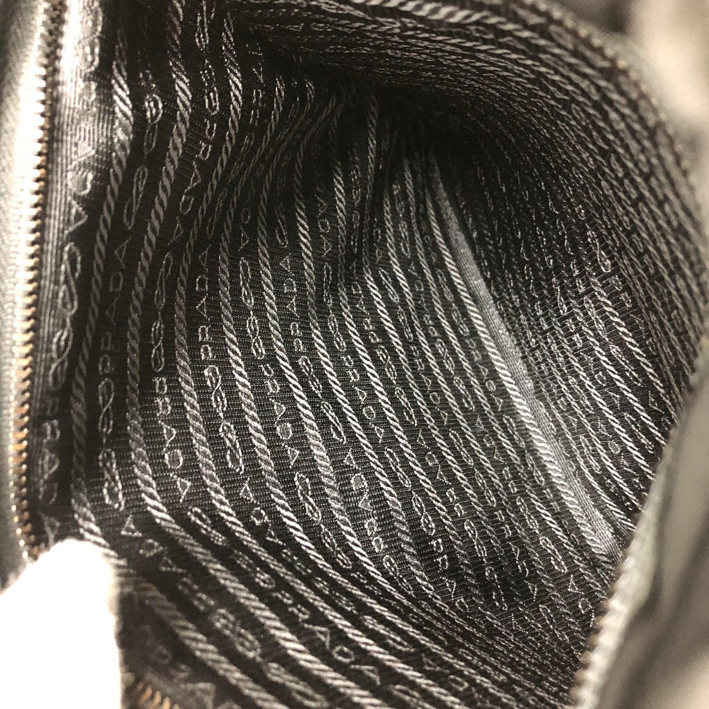 Prada Black Cloth Shoulder Bag