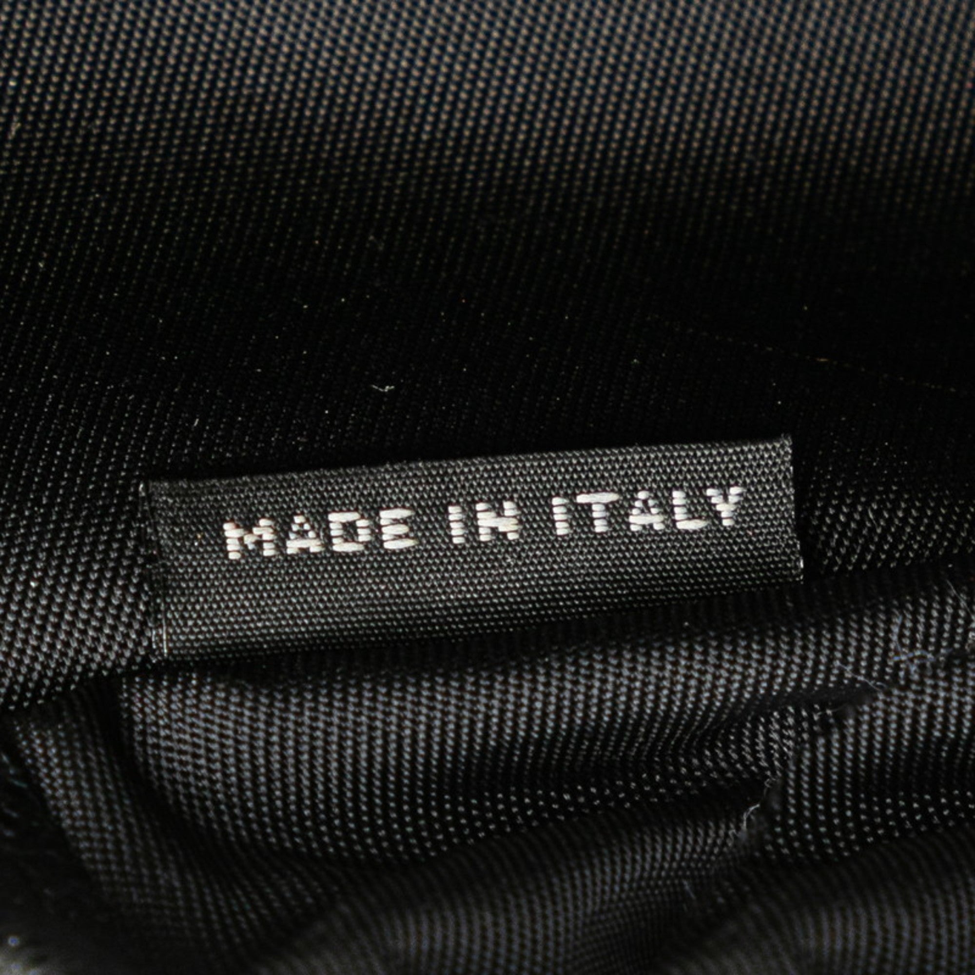 Prada Black Nylon Leather Fanny Pack