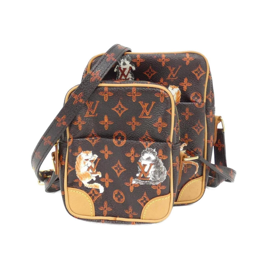 Louis Vuitton Marron Coated Canvas Shoulder Bag