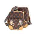 Louis Vuitton Marron Coated Canvas Shoulder Bag