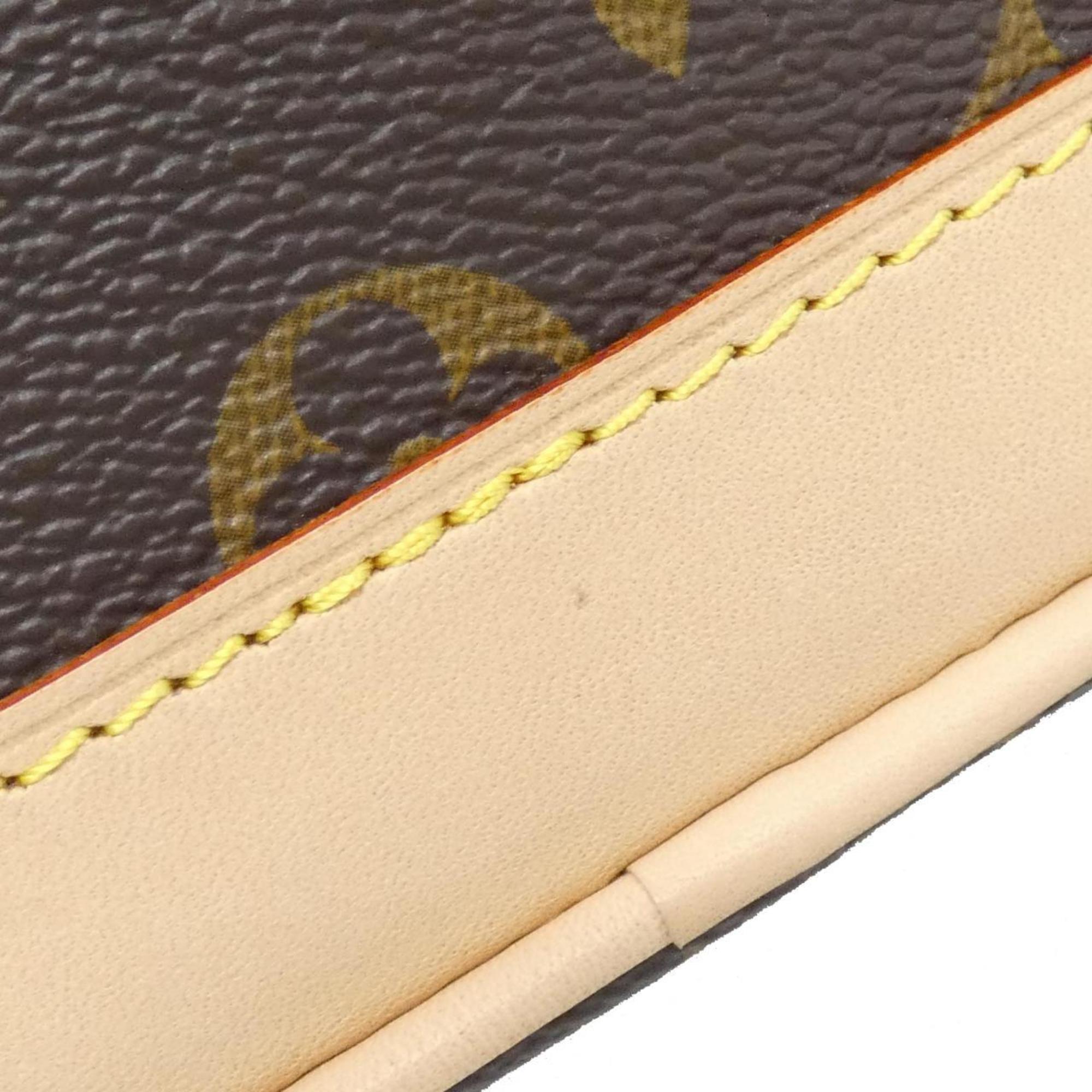 Louis Vuitton Monogram Marron Coated Canvas Backpack