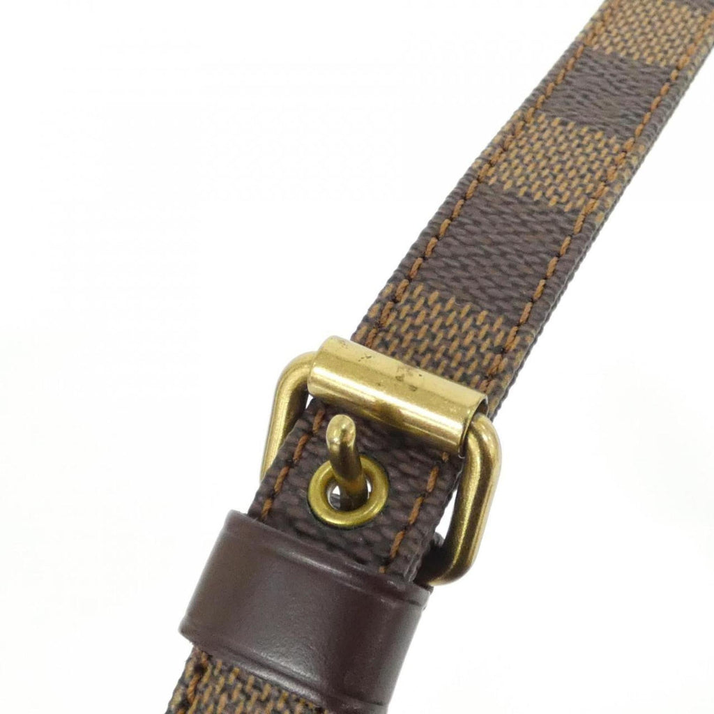 Louis Vuitton Brown Coated Canvas Shoulder Bag
