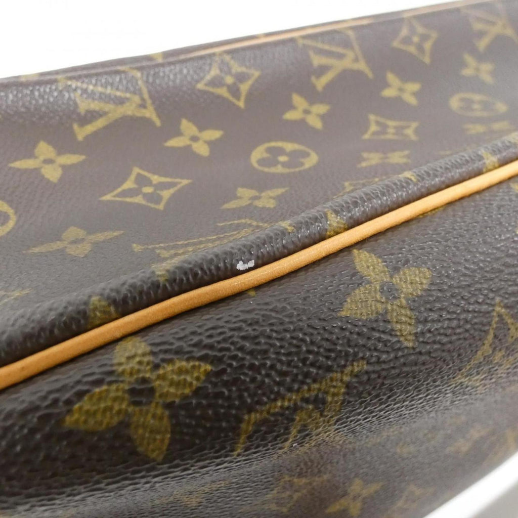 Louis Vuitton Marron Coated Canvas Shoulder Bag