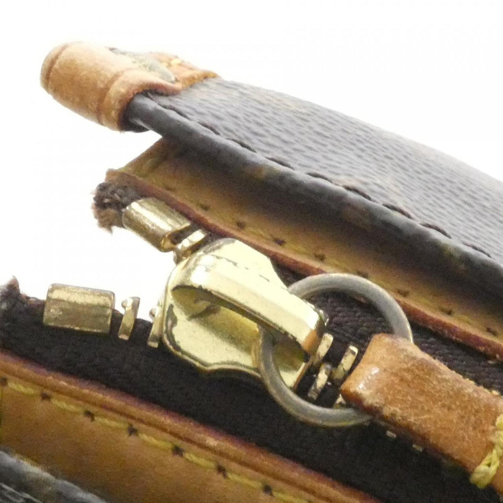 Louis Vuitton Brown Coated Canvas Handbag