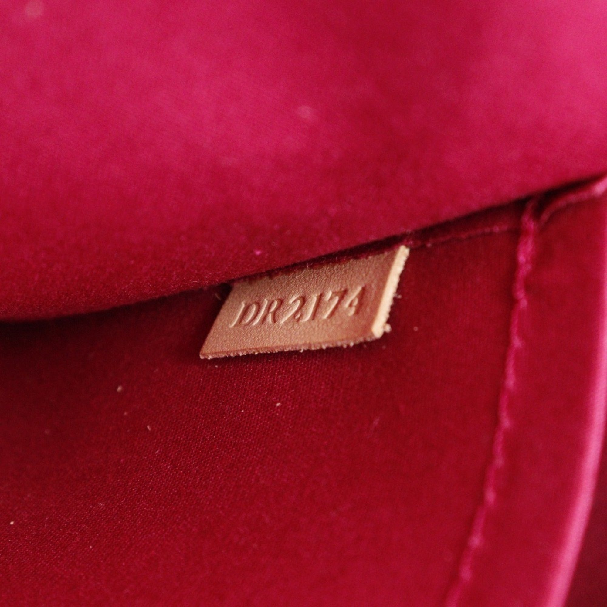 Louis Vuitton Indian Rose Monogram Vernis Handbag