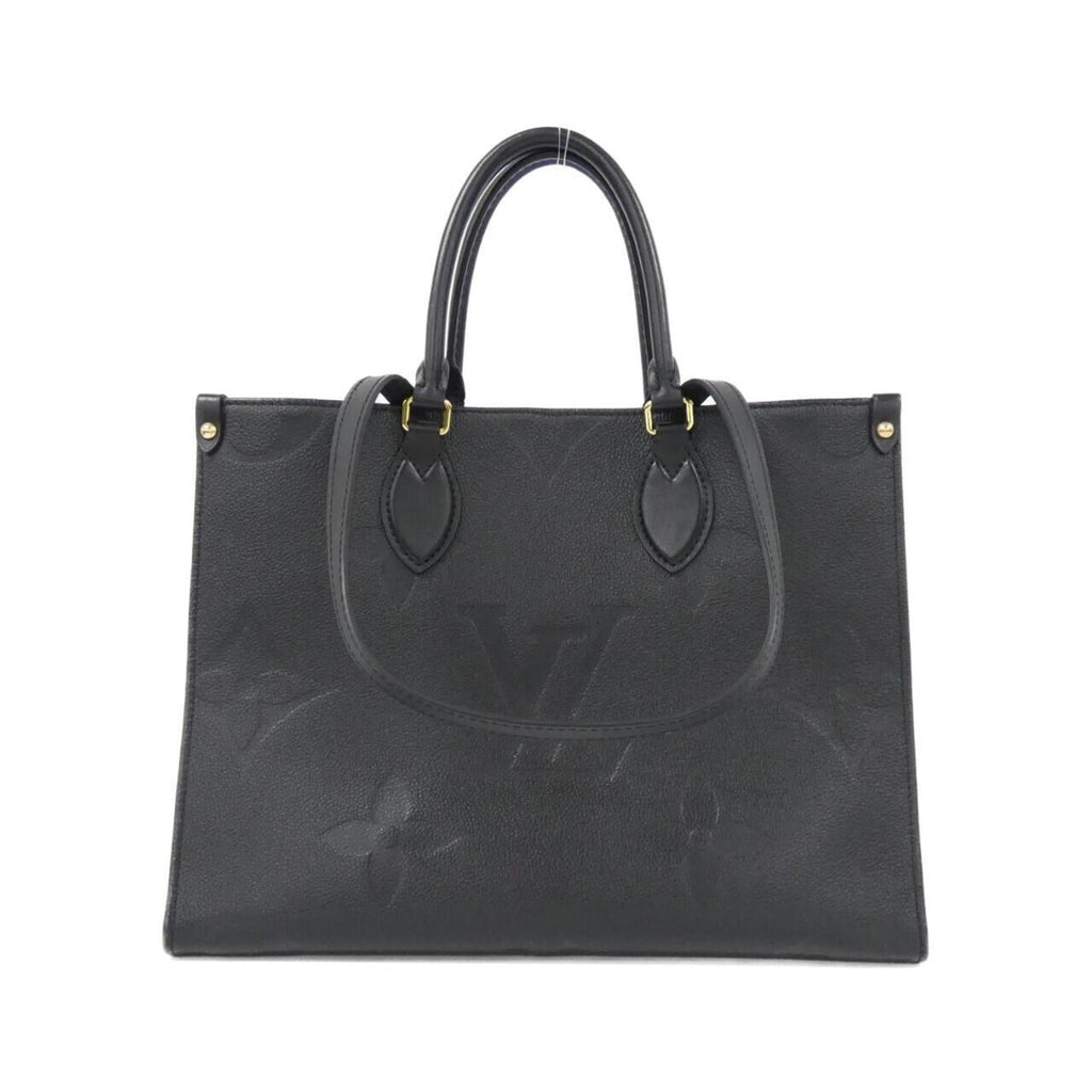 Louis Vuitton Black Leather Handbag