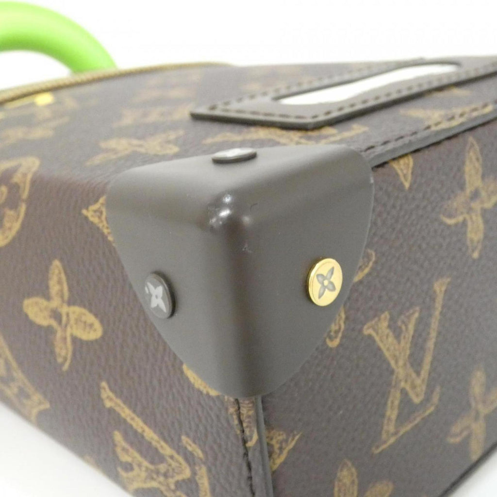 Louis Vuitton Marron Coated Canvas Handbag