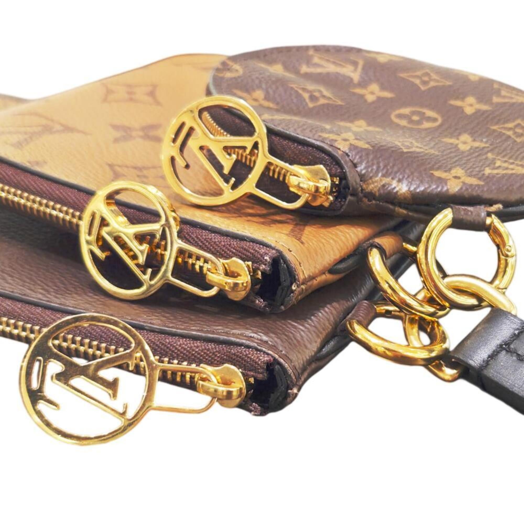 Louis Vuitton Brown Monogram Monogram Pochette Pouch
