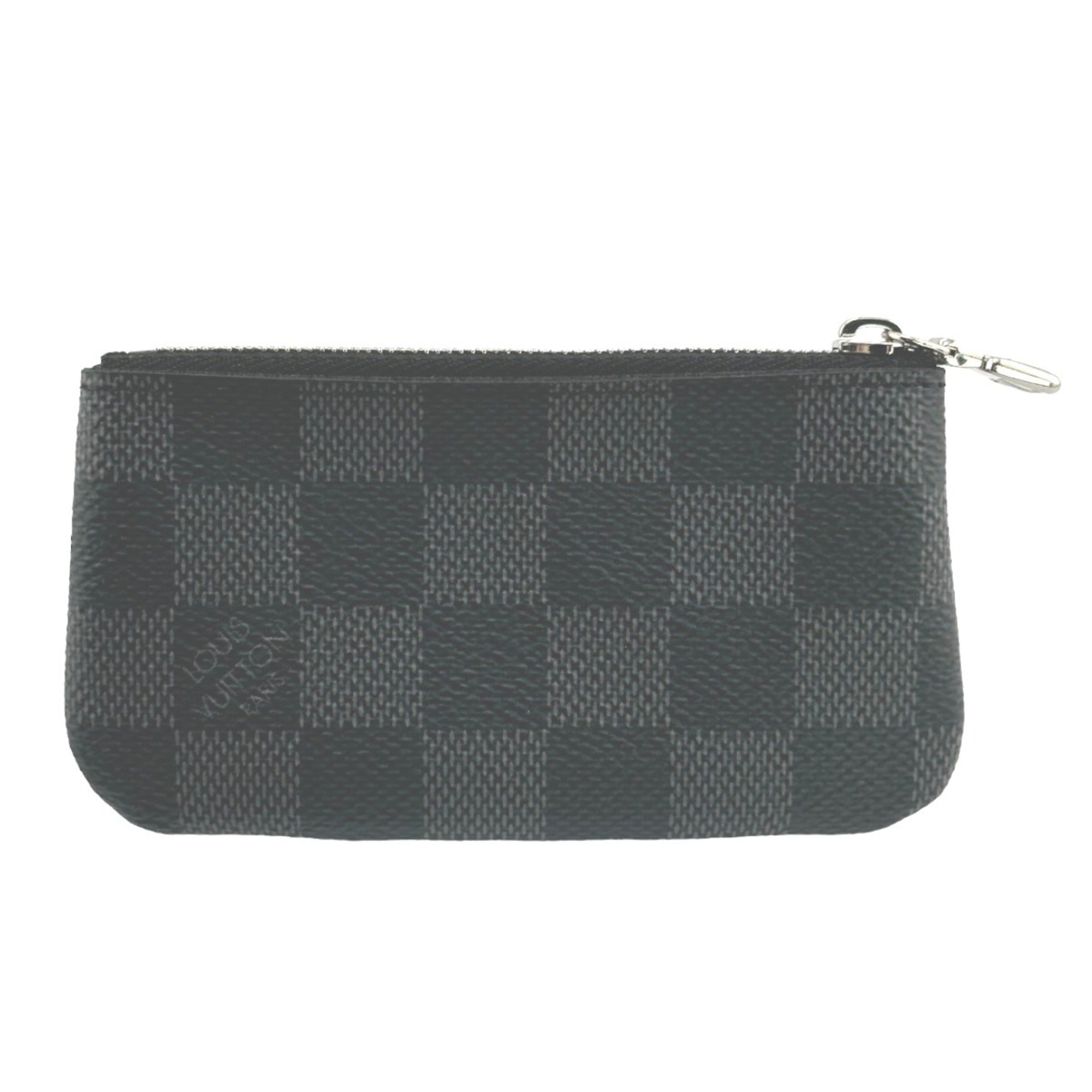 Louis Vuitton Damier Graphite Gray Damier Graphite Coin Purse/Coin Case