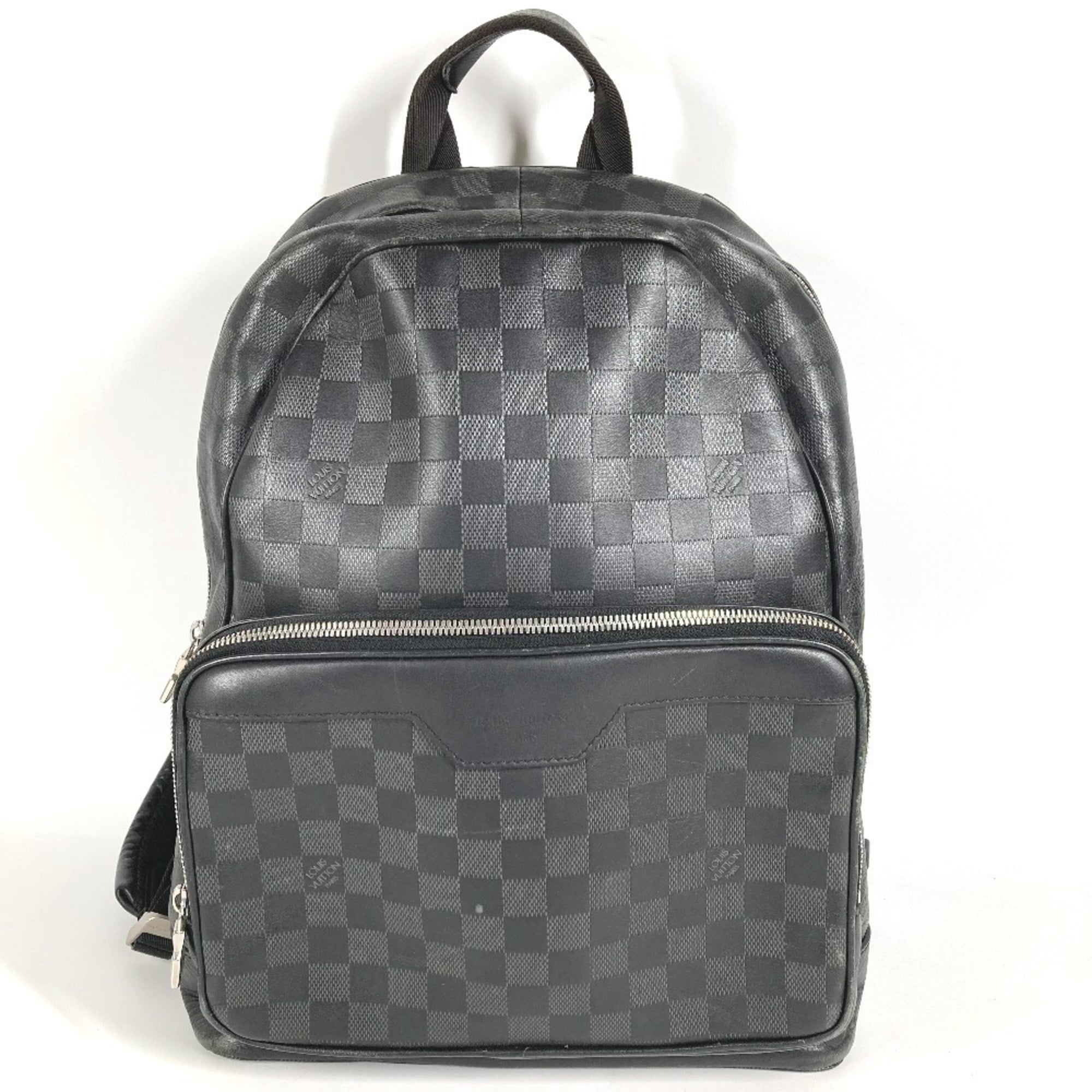 Louis Vuitton Black Damier Infini Leather Backpack