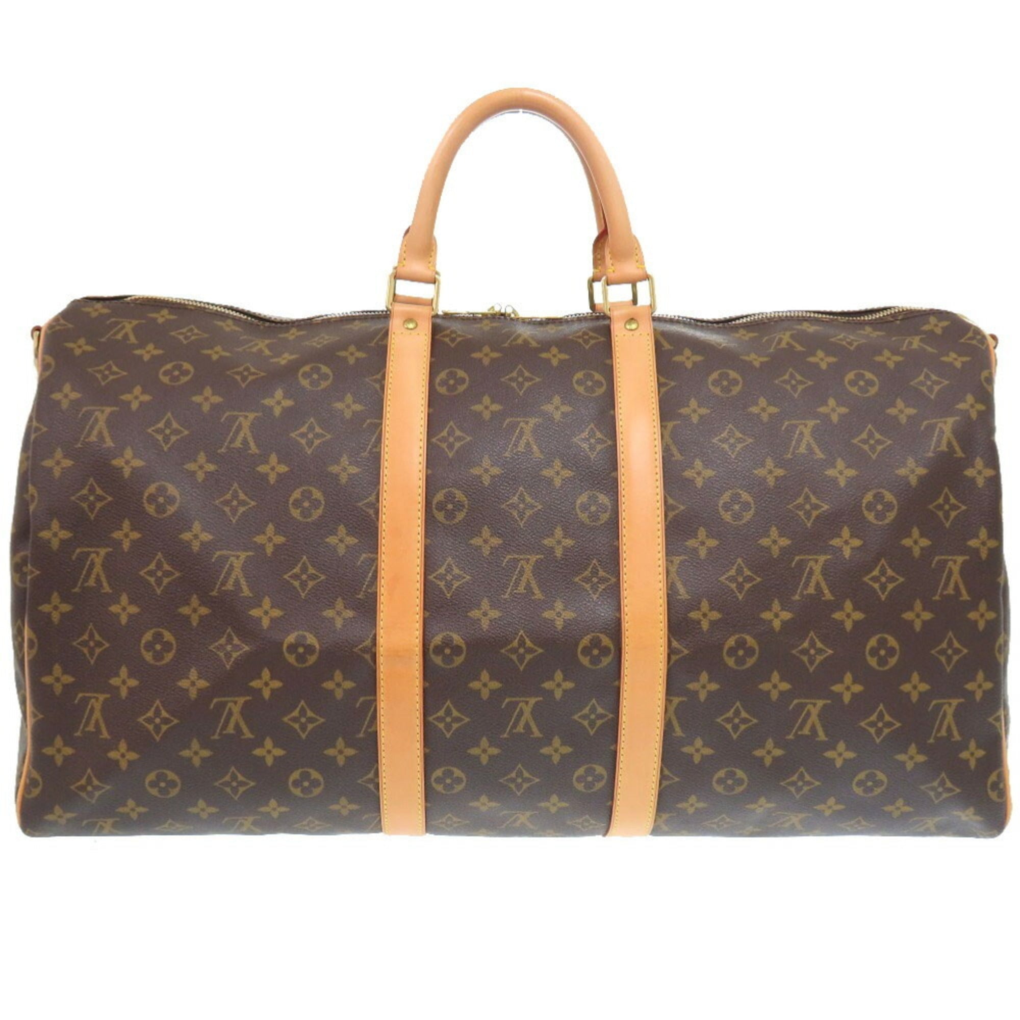 Louis Vuitton Brown Monogram Monogram Boston Bag