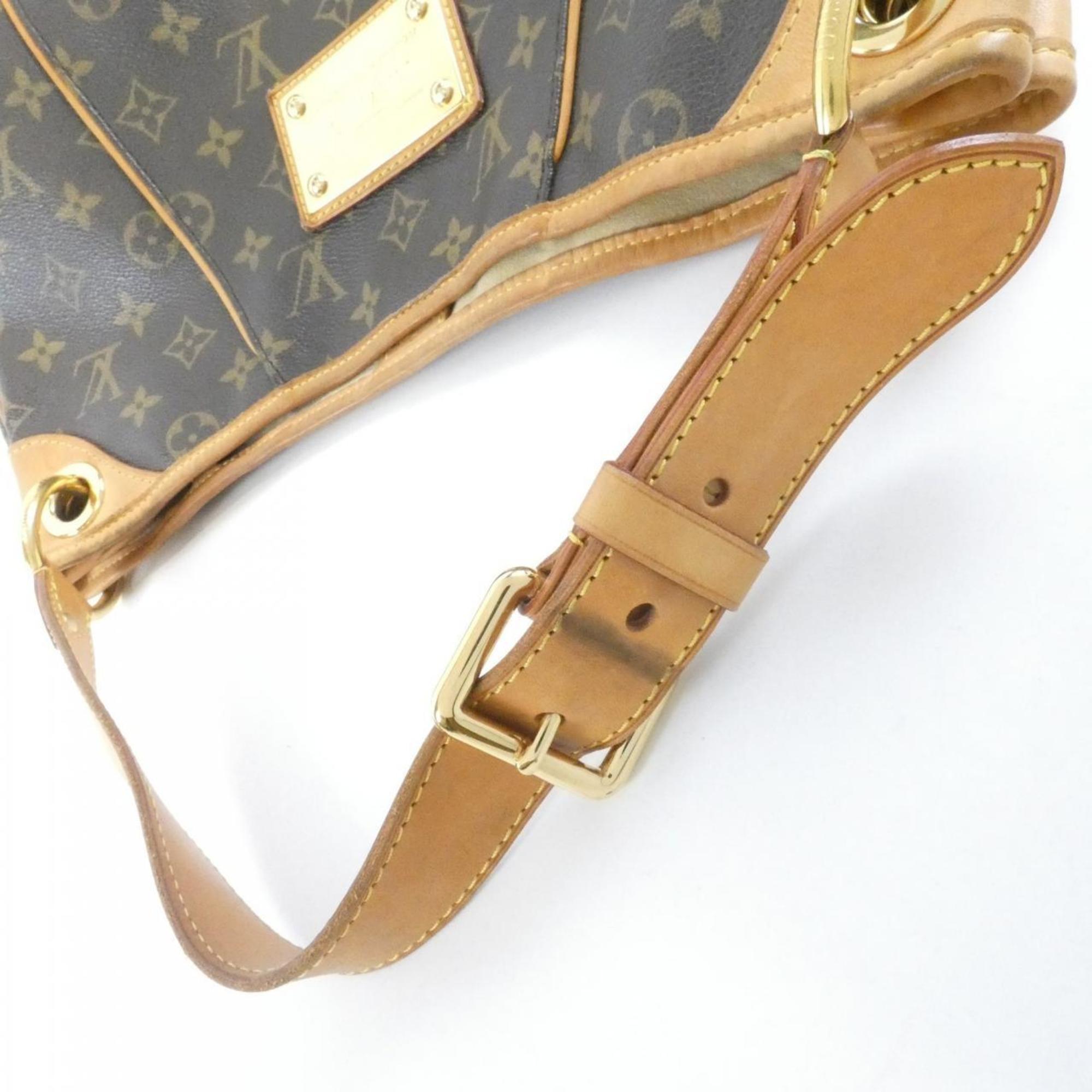 Louis Vuitton Brown Coated Canvas Shoulder Bag