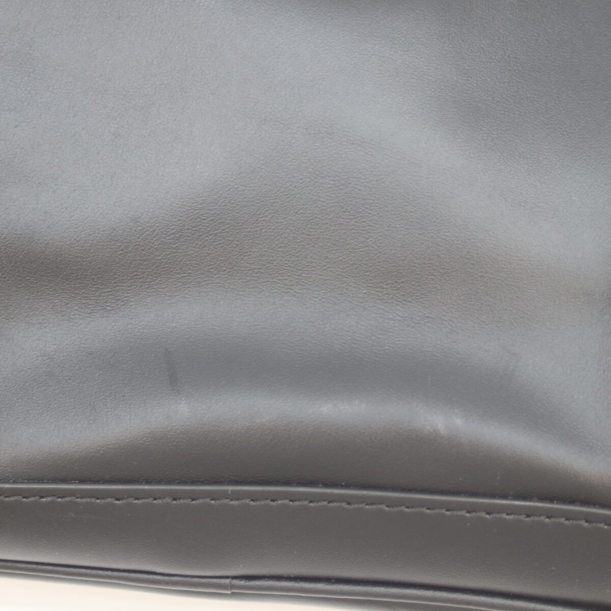 Louis Vuitton Black Brown Leather Backpack
