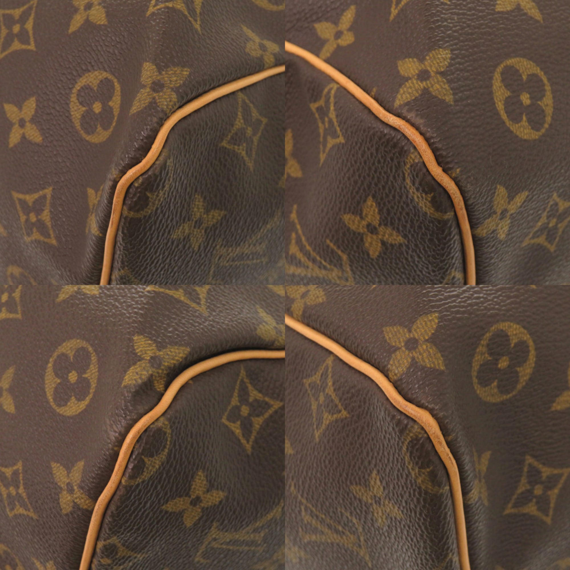 Louis Vuitton Brown Monogram Monogram Boston Bag