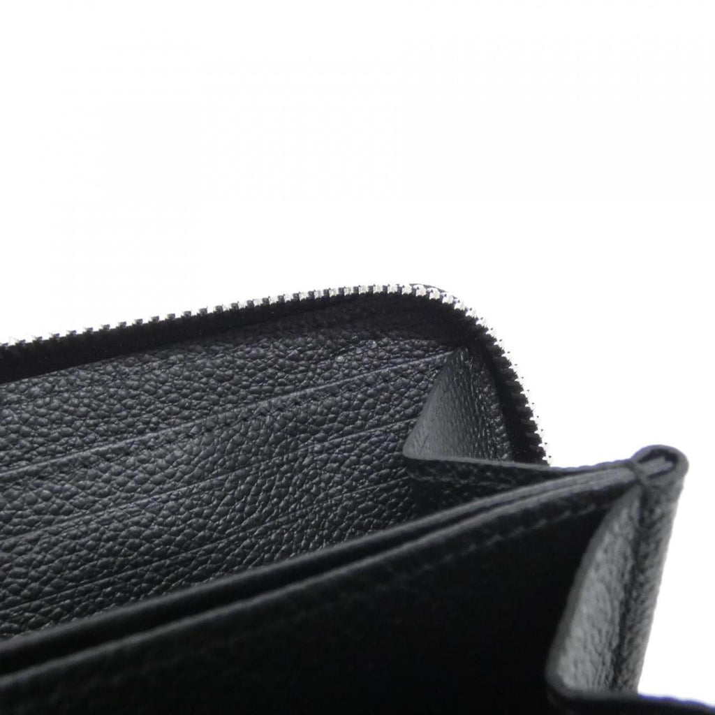 Louis Vuitton Black Leather Long Wallet