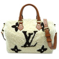 Louis Vuitton Brown White Monogram Handbag